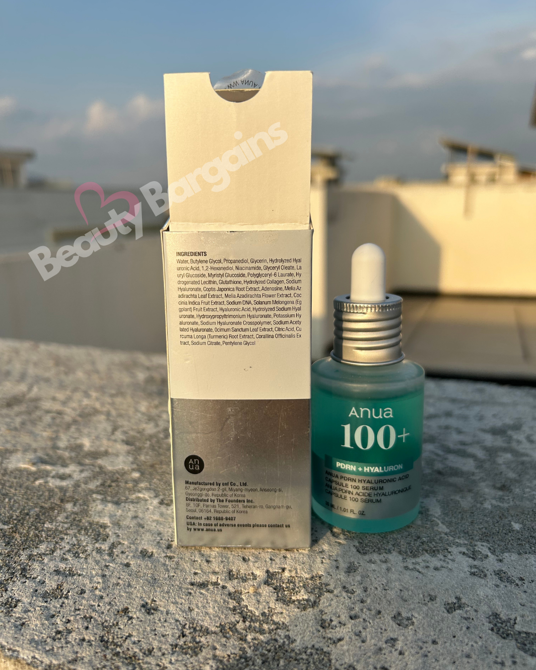 ANUA PDRN + HYALURON CAPSULE 100 SERUM – 30 ML.