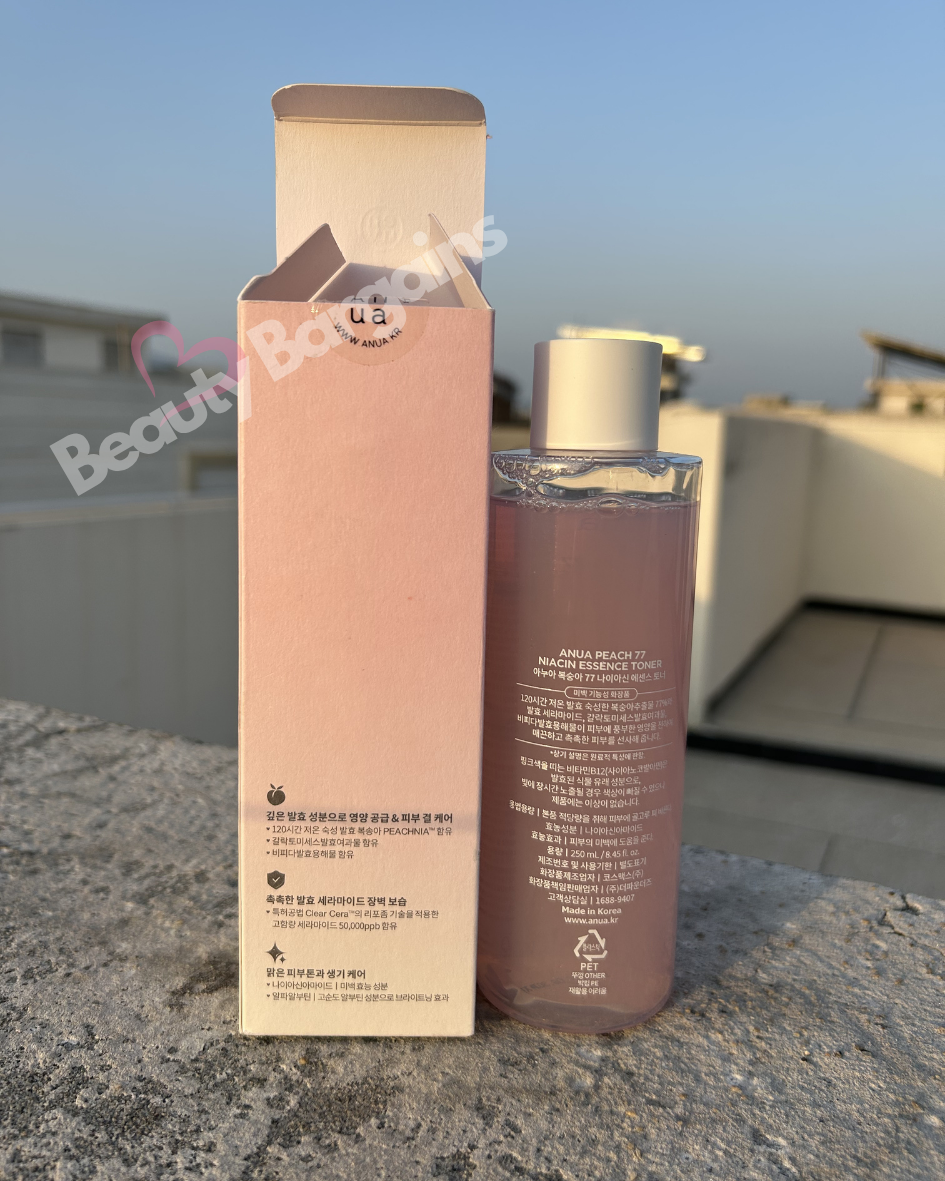 ANUA PEACH 77 NIACIN ESSENCE TONER β¨