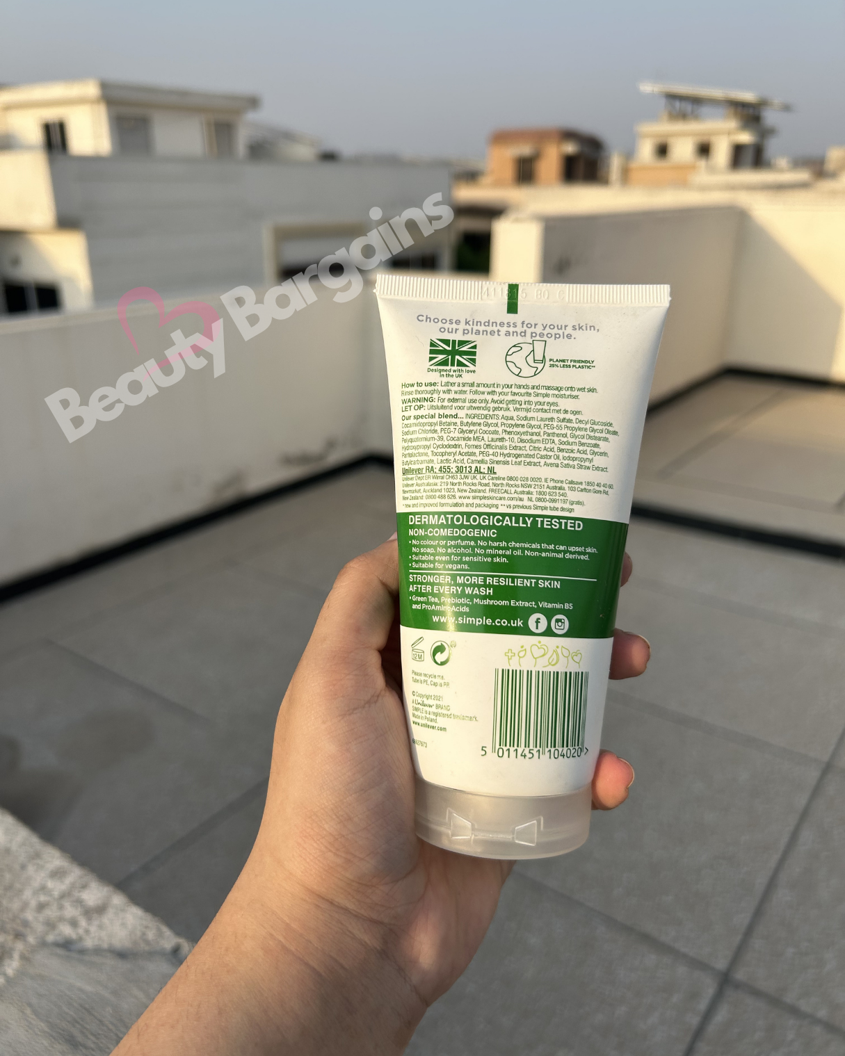 SIMPLE FACE WASHES 150 ML