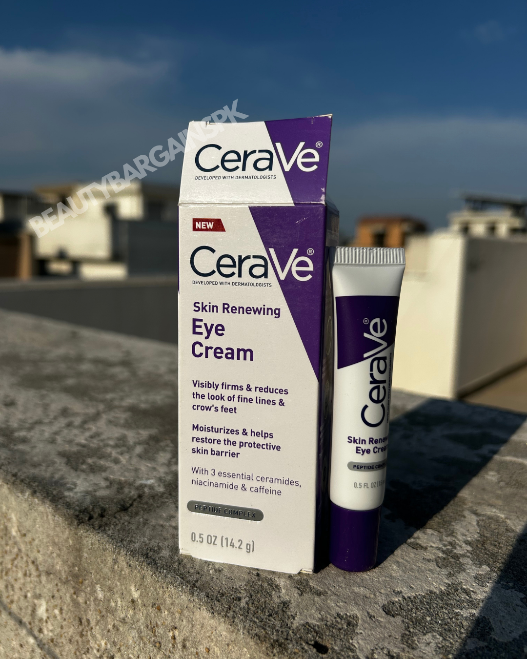 CERA VE SKIN RENEWING EYE CREAM.