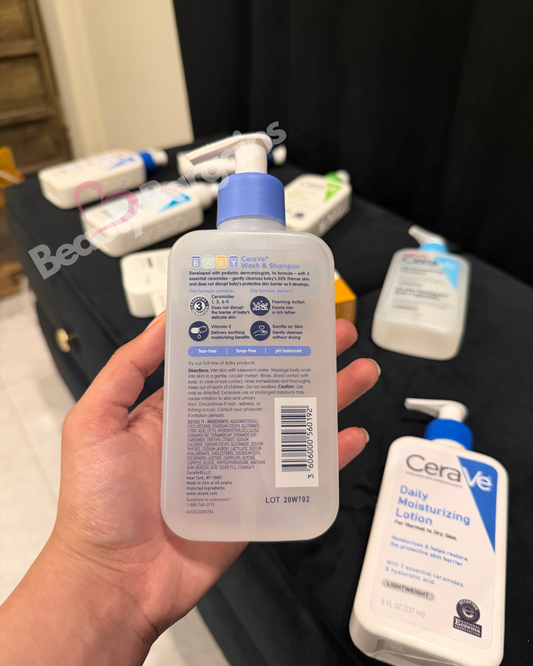 CERAVE BABY WASH & SHAMPOO 237 ML