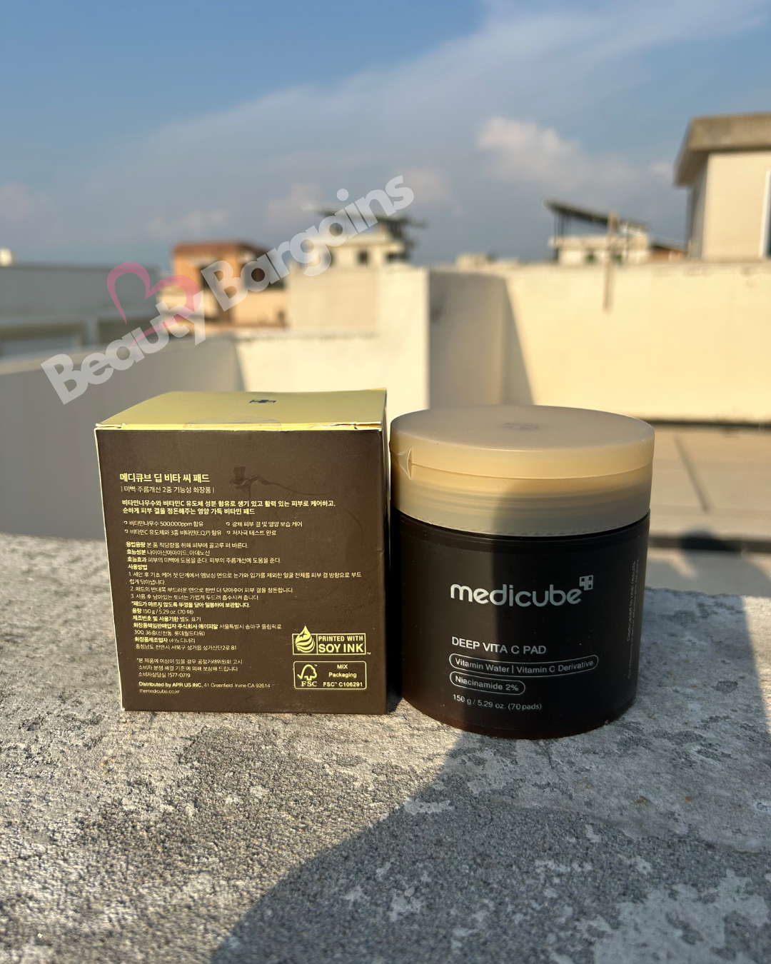 MEDICUBE DEEP VITA C TONER PADS 150 G