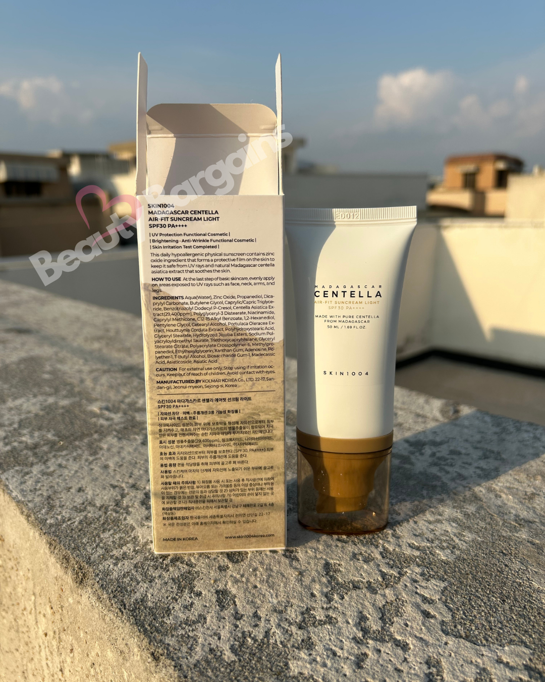 SKIN 1004 MADAGASCAR CENTELLA SUNCREAM SPF 30 PA++++ FOR OILY SKIN
