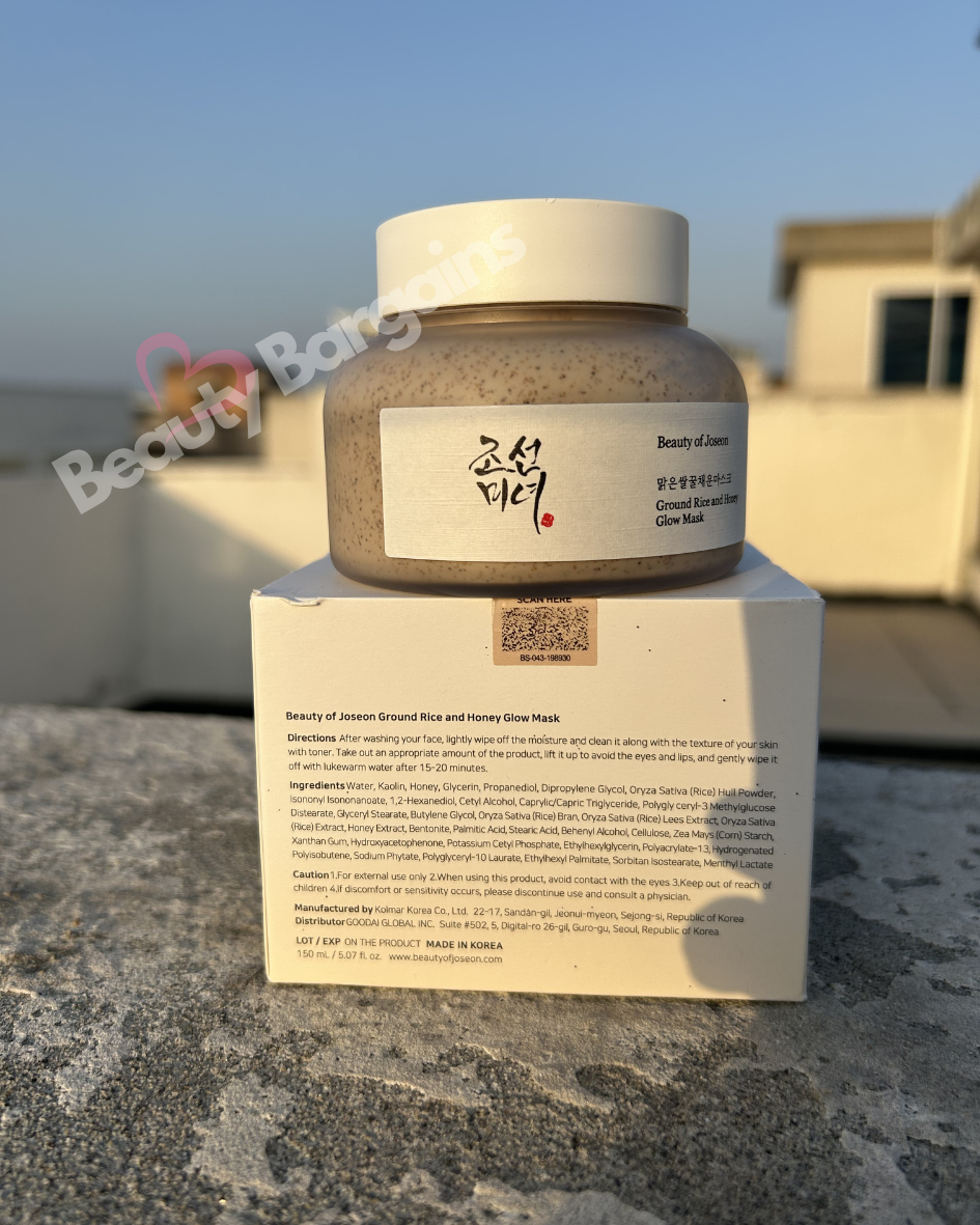 BEAUTY OF JOSEON GROUND RICE AND HONEY GLOW MASK 150 ML