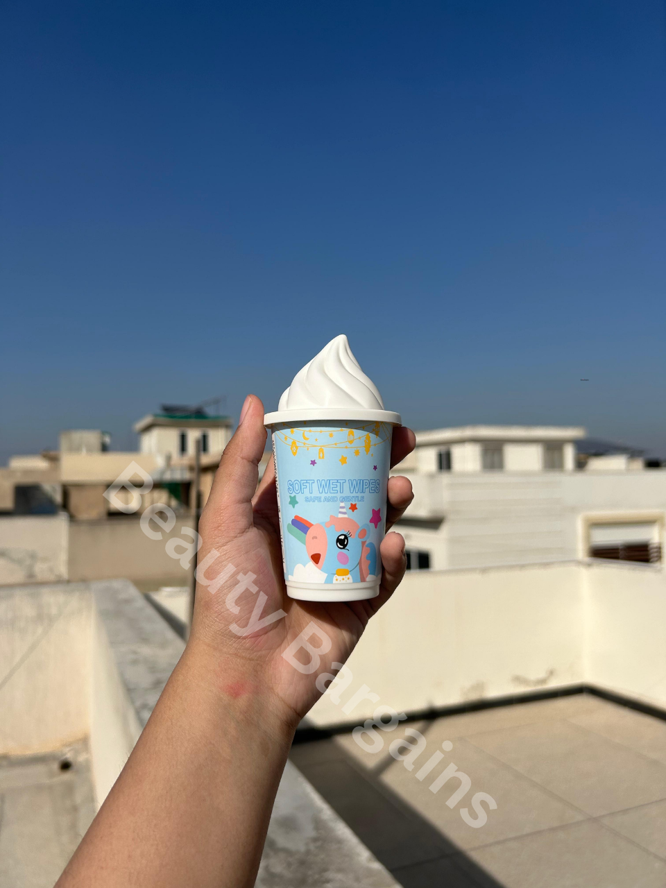 Ice Cream Soft Wet Wipes