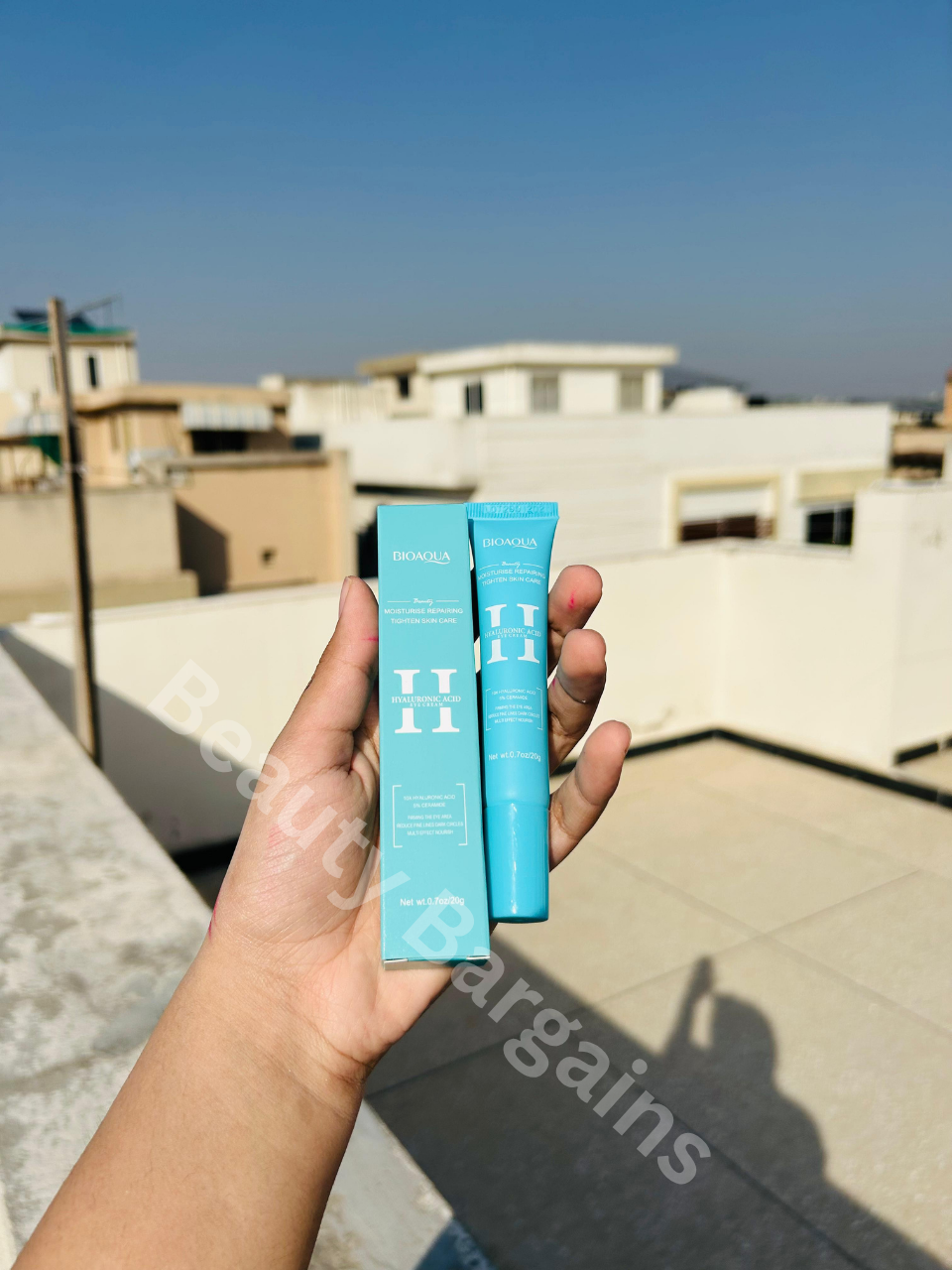 Bioaqua Hyaluronic Acid Eye Cream