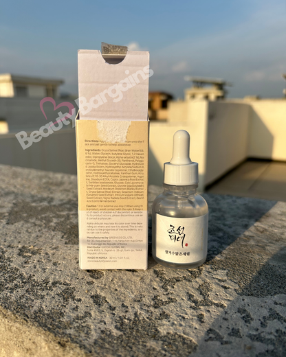 BEAUTY OF JOSEON GLOW SERUM INCLUDING PROPOLIS AND NIACINAMIDE