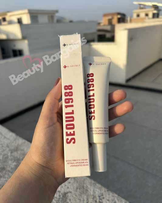 K-SECRET SEOUL 1988 RETINAL LIPSOME 4% + FERMENTED BEAN EYE CREAM 30 ML