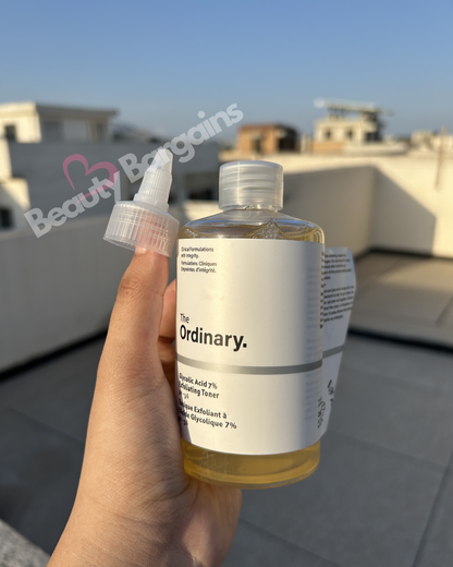 THE ORDINARY GLYCOLIC ACID TONIC SOLUTION 240 ML BIG SIZE.