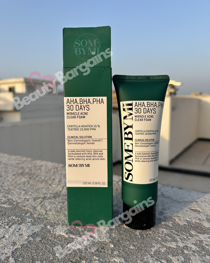 SOME BY MI AHA BHA PHA 30 DAYS MIRACLE ACNE CLEAR FOAM