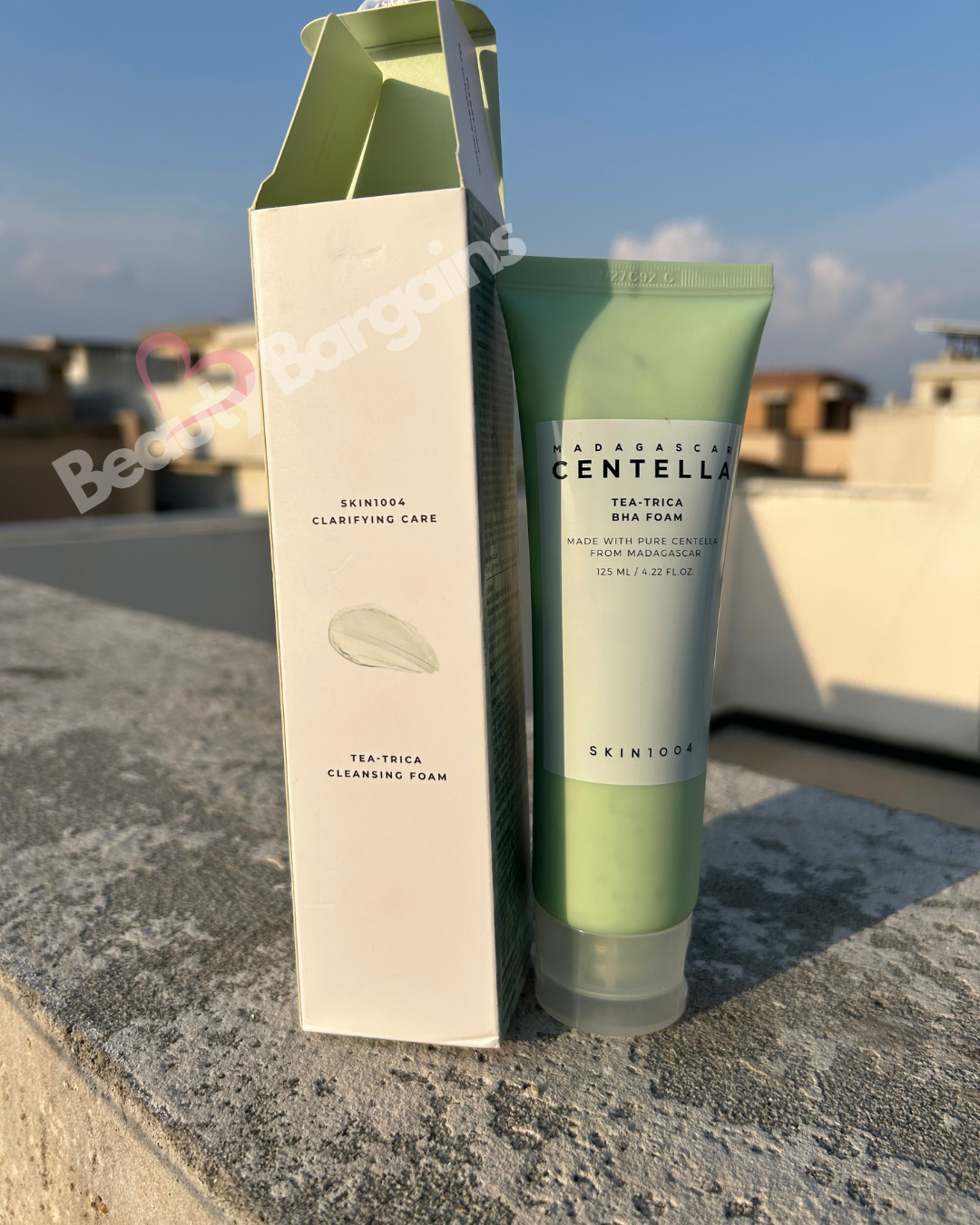 SKIN 1004 MADAGASCAR CENTELLA TEA TRICA BHA FOAM (125 ML) 🌿