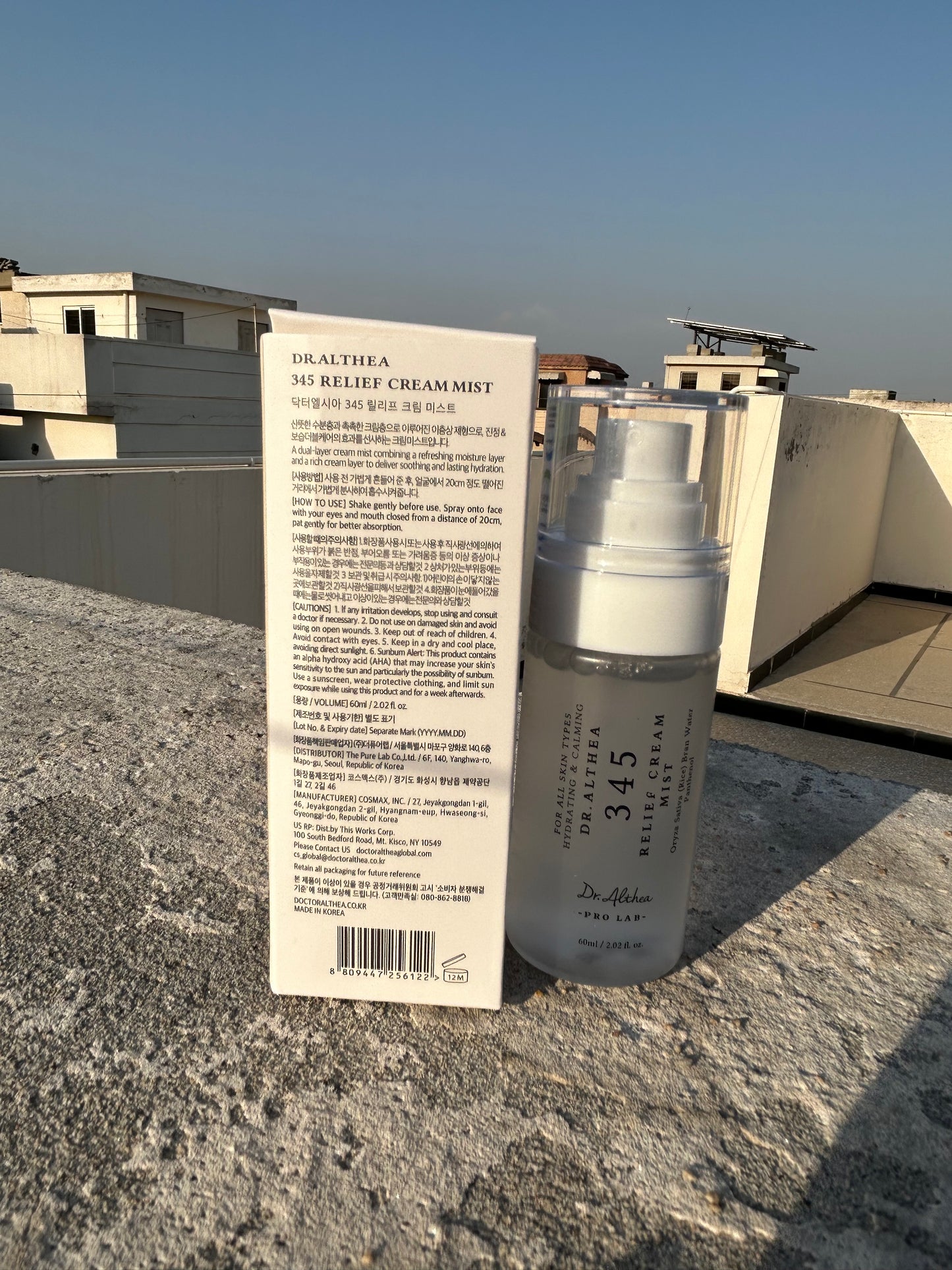 DR ALTHEA 345 RELIEF CREAM MIST 60 ML