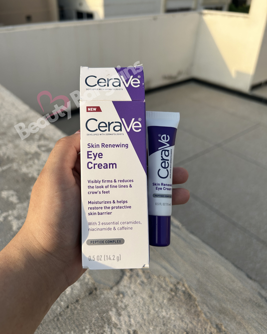 CERA VE SKIN RENEWING EYE CREAM.