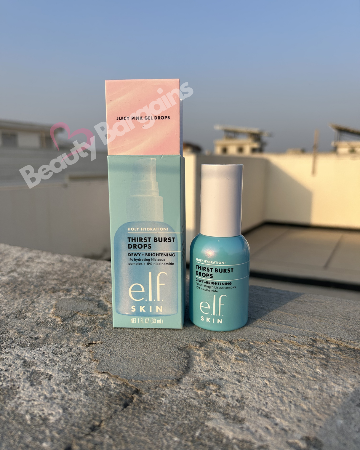 ELF SKIN HOLY HYDRATION THIRST BURST DROPS 30 ML