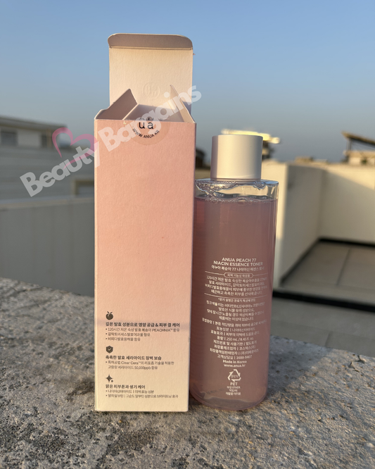 ANUA PEACH 77 NIACIN ESSENCE TONER ✨