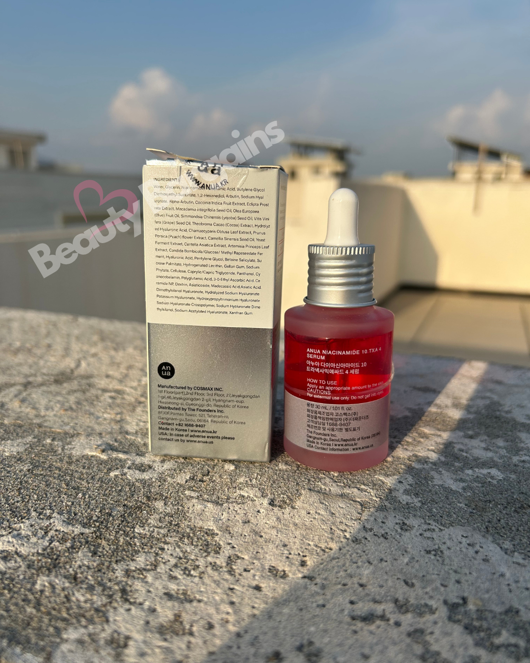 ANUA NIACINAMIDE 10% + TXA 4% DARK SPOT CORRECTING SERUM (30ML) NEW PACKING