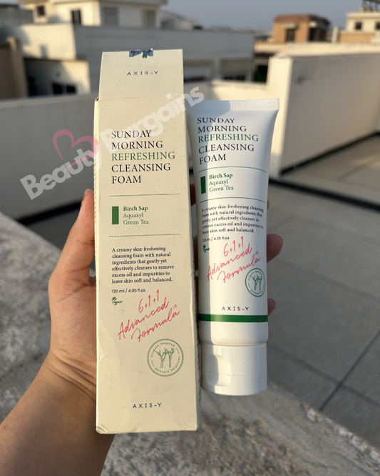 AXIS Y SUNDAY MORNING REFRESHING CLEANSING FOAM 120 ML.