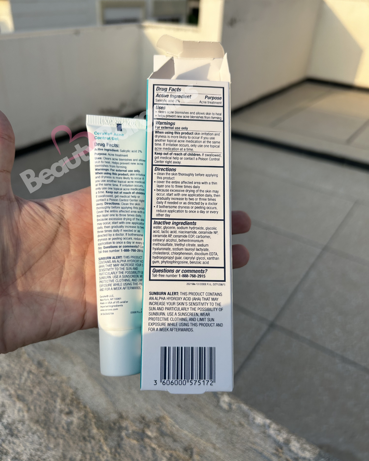 CERA VE ACNE CONTROL GEL LIMITED STOCK