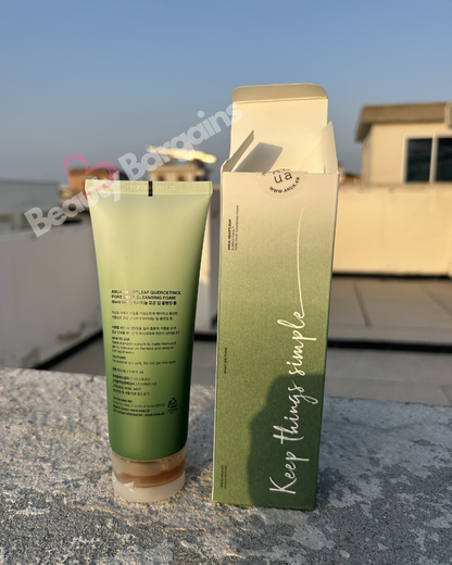 ANUA HEARTLEAF QUERCETINOL PORE DEEP CLEANSING FOAM 🌿✨
