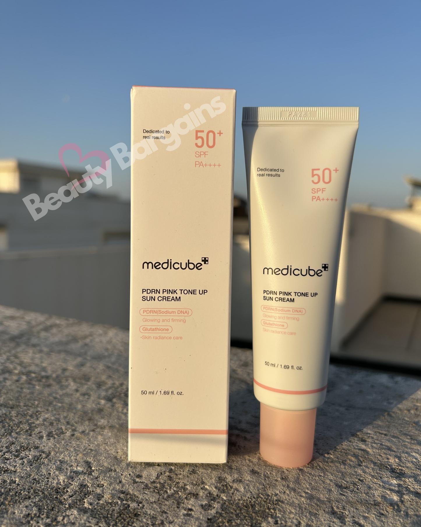 MEDICUBE PDRN PINK TONE UP SUN CREAM 50 ML.