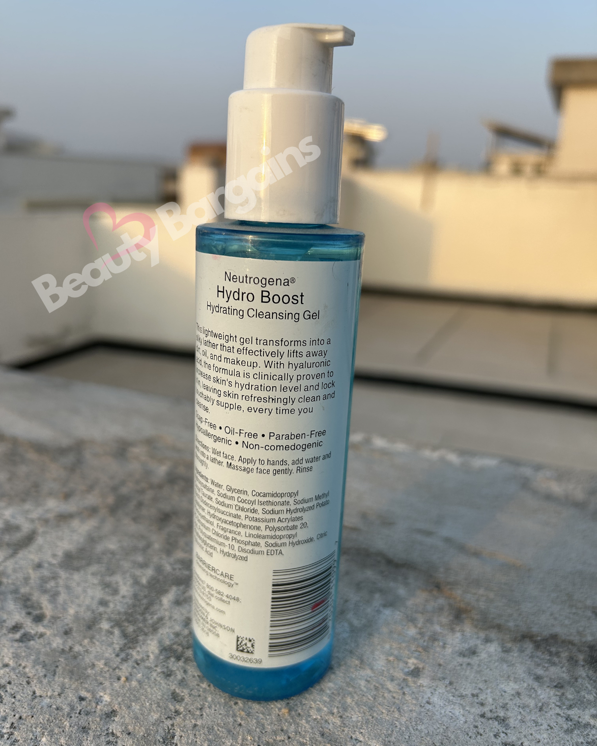 NEUTROGENA HYDRO BOOST HYDRATING CLEANSING GEL 170 GRAMS