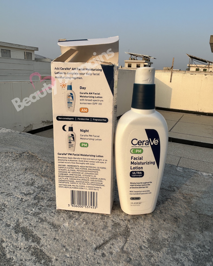 CERA VE PM ULTRA LIGHTWEIGHT FACIAL MOISTURIZING LOTION