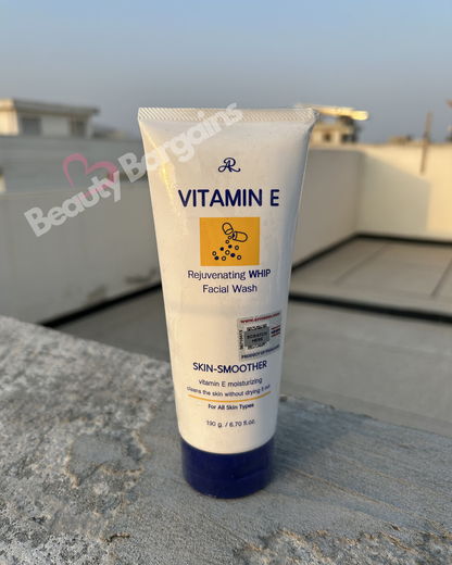 VITAMIN E REJUVENATING WHIP FACIAL WASH 190 G.