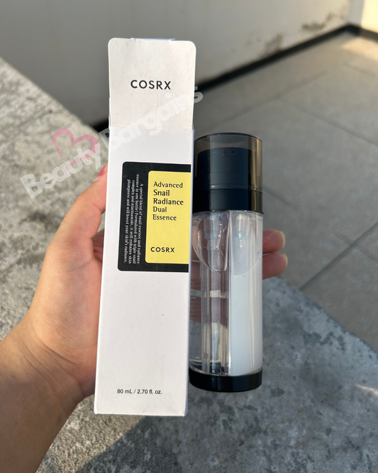 COSRX ADVANCED SNAIL RADIANCE DUAL ESSENCE – 80ML 🐌✨