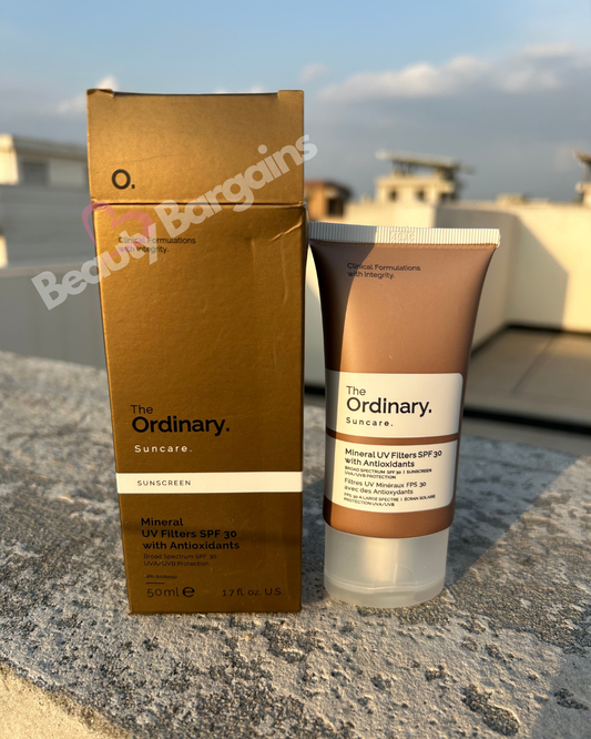 THE ORDINARY MINERAL UV FILTERS SPF 30 WITH ANTIOXIDANTS 50 ML