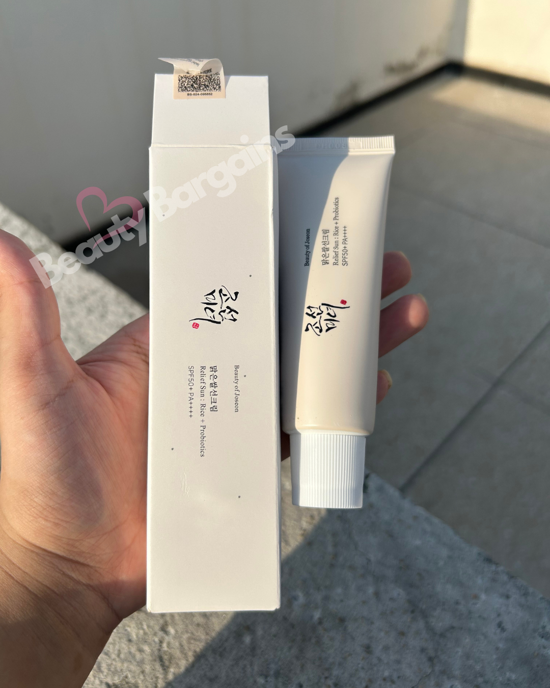 BEAUTY OF JOSEON RICE + PROBIOTICS SUNSCREEN SPF 50+ PA++++. 50 ML SIZE