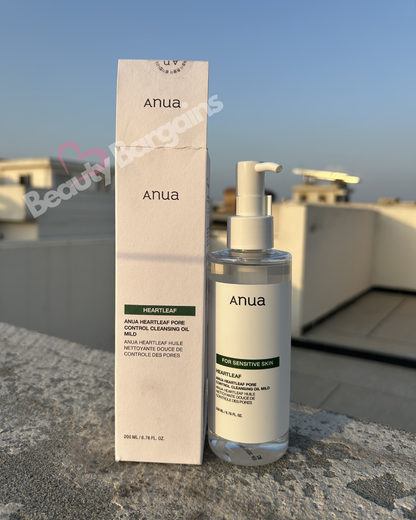 ANUA HEARTLEAF PORE CONTROL CLEANSING OIL MILD (FOR SENSITIVE SKIN