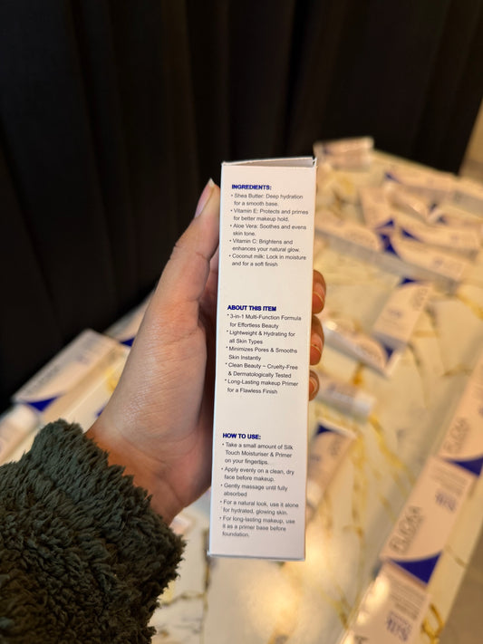 Flicka professional silk touch milk cream moisturiser and primer