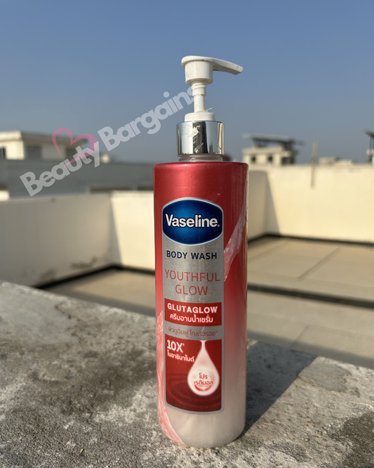 VASELINE GLUTAGLOW YOUTHFUL GLOW BODY WASH 425 ML