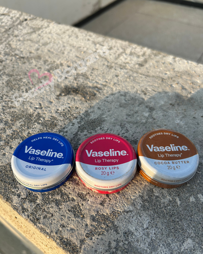 VASELINE LIP THERAPY BALMS 20 GRAMS EACH