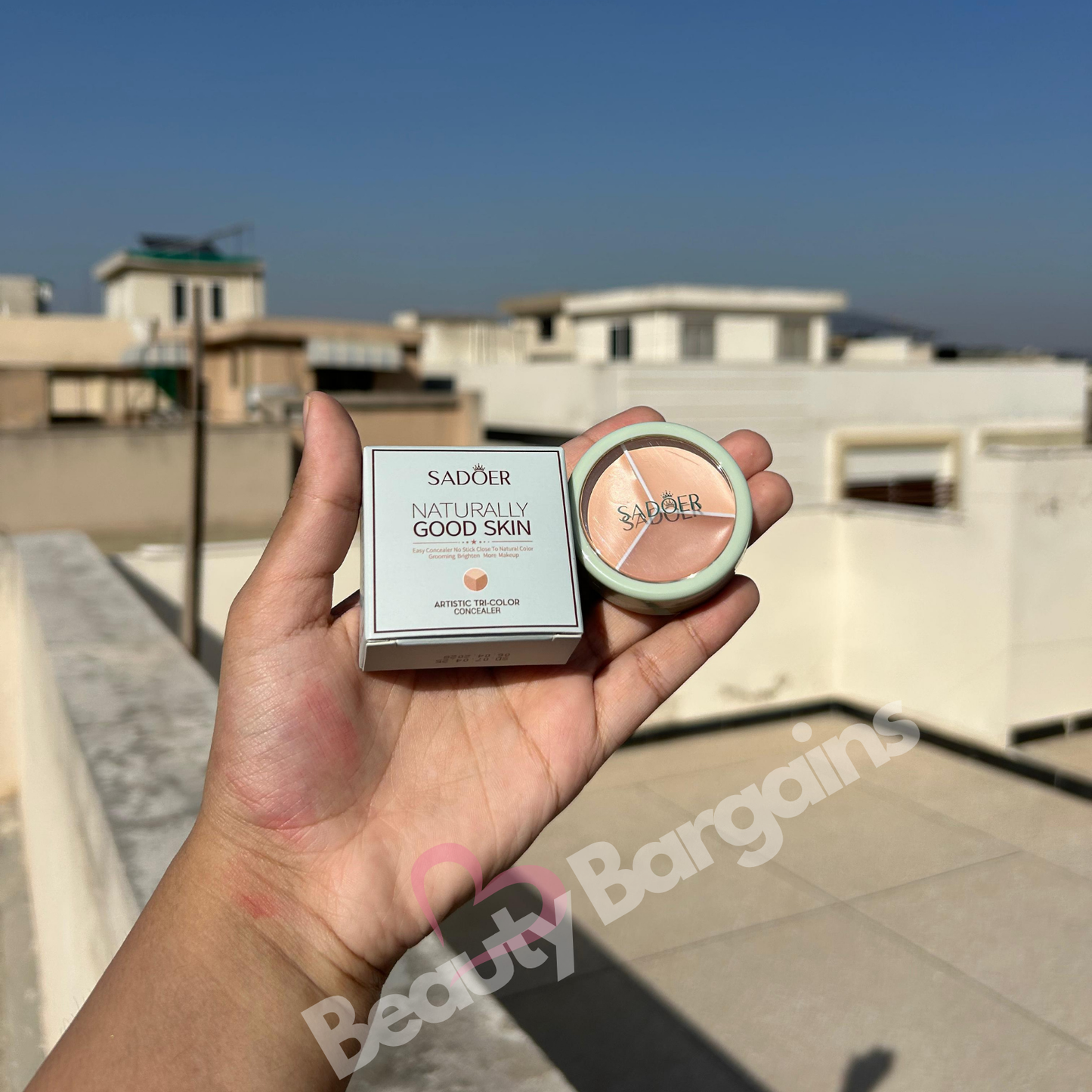 Sadoer Artistic Tricolor Concealer