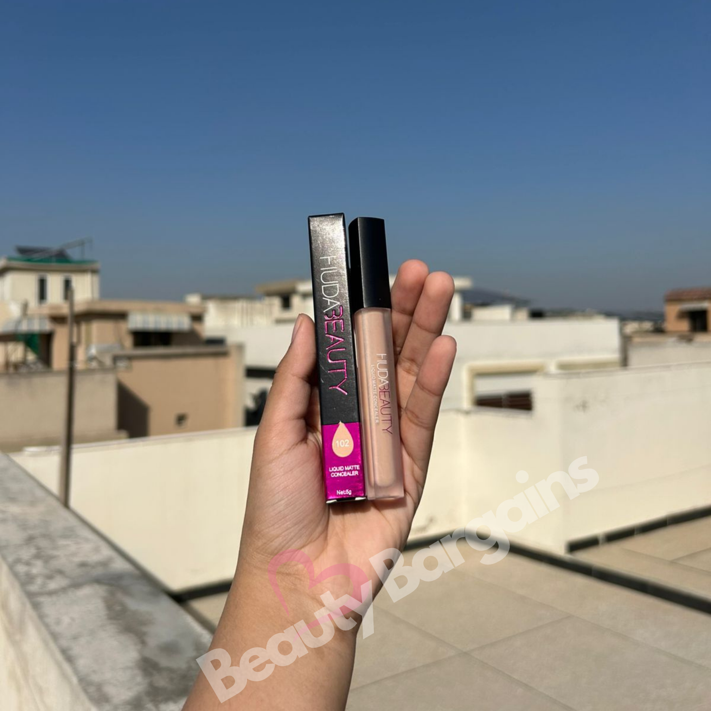 Huda Beauty Liquid Matte Concealer – Shade 102