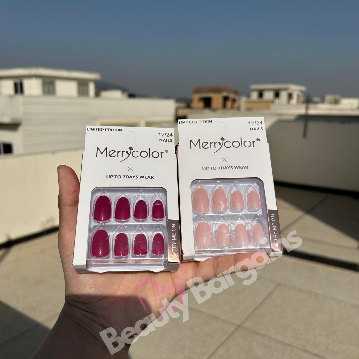 Merry Color Nails – 12/24 Piece Set