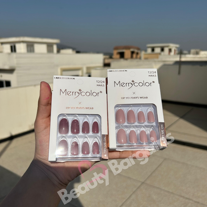 Merry Color Nails – 12/24 Piece Set